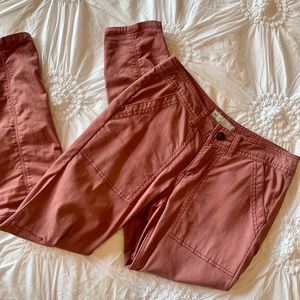 Vintage red-washed free people pants